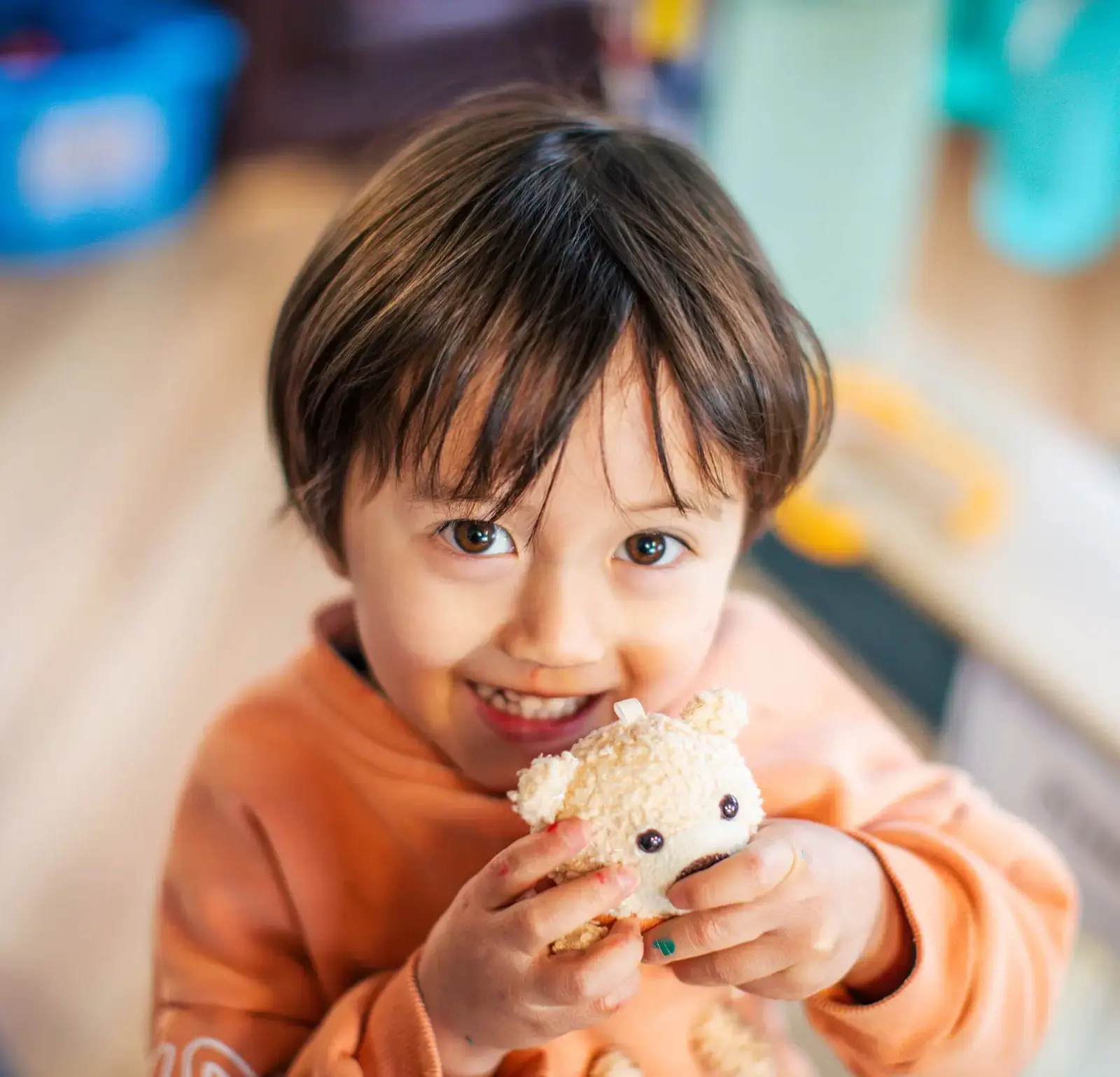 Child in nursery at St Chris